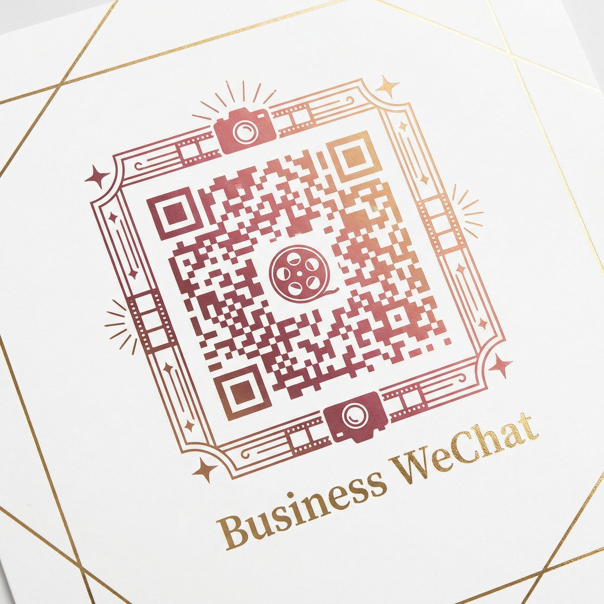 网红主播商务微信二维码
