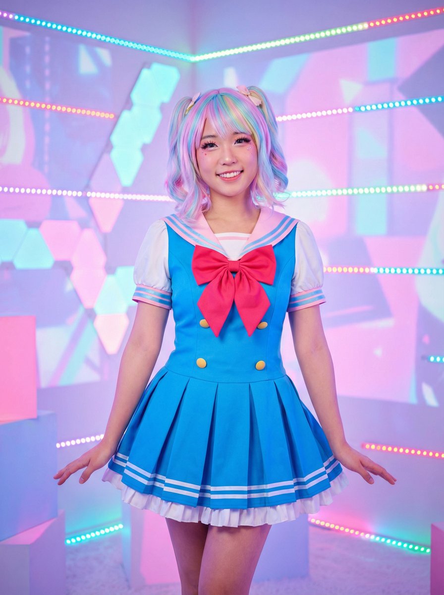 网红主播二次元cosplay视频